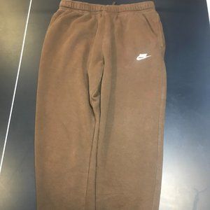 Vintage style mocha brown Nike sweatpants